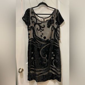Vintage JSC velvet dress